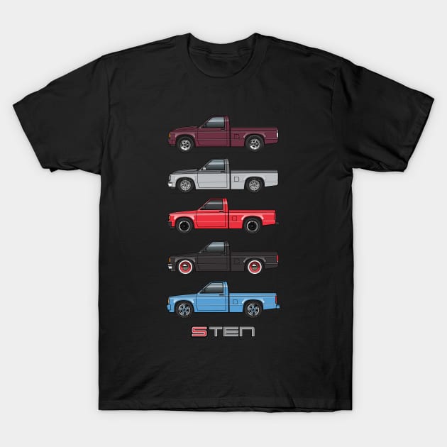 Five Line 2 T-Shirt by JRCustoms44